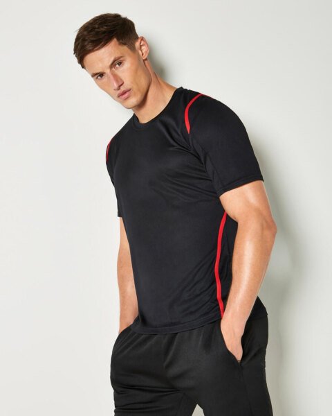 Kustom Kit Regular Fit Cooltex® kontrastiniai marškinėliai