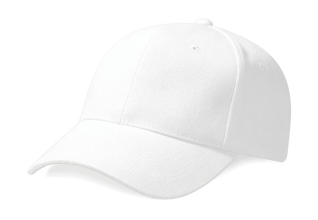 Beechfield Pro-Style sunkios šukuotos medvilnės kepurė su snapeliu