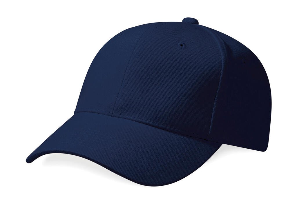 Beechfield Pro-Style sunkios šukuotos medvilnės kepurė su snapeliu