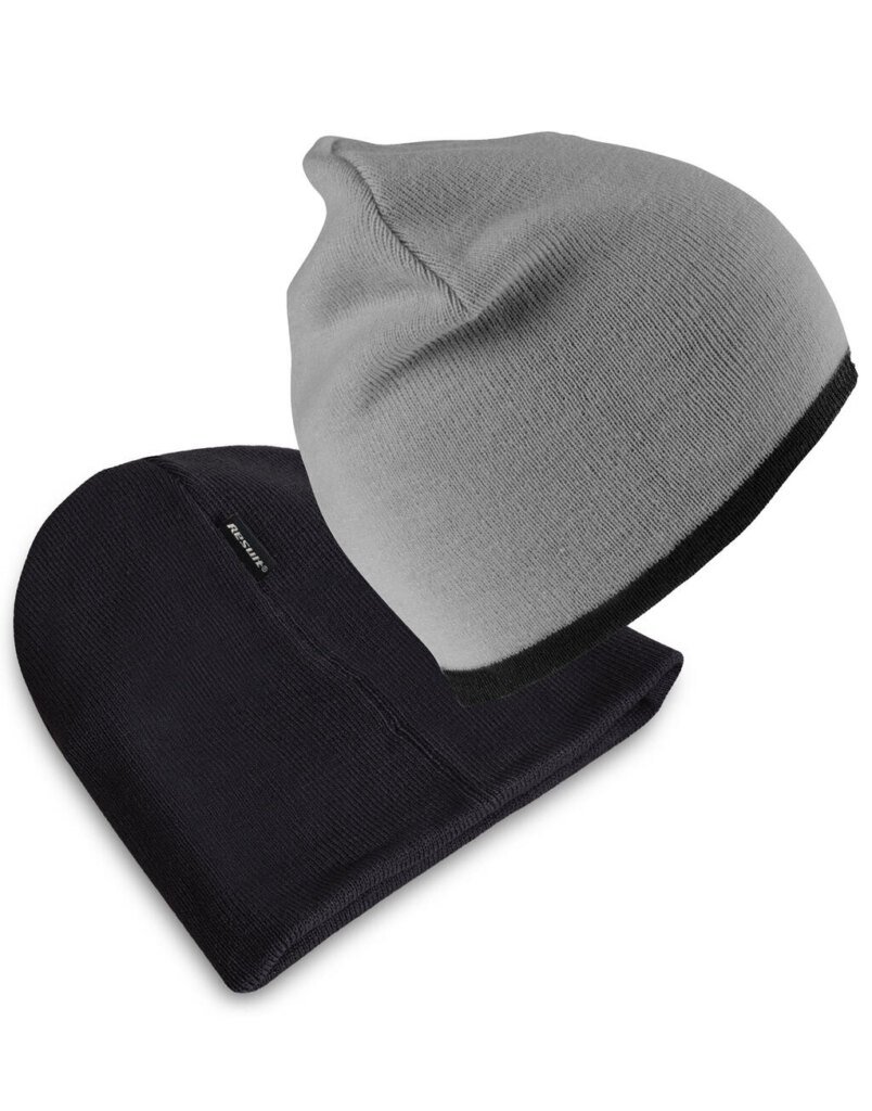 Result Winter Essentials švelni dvipusė kepurė be atraito