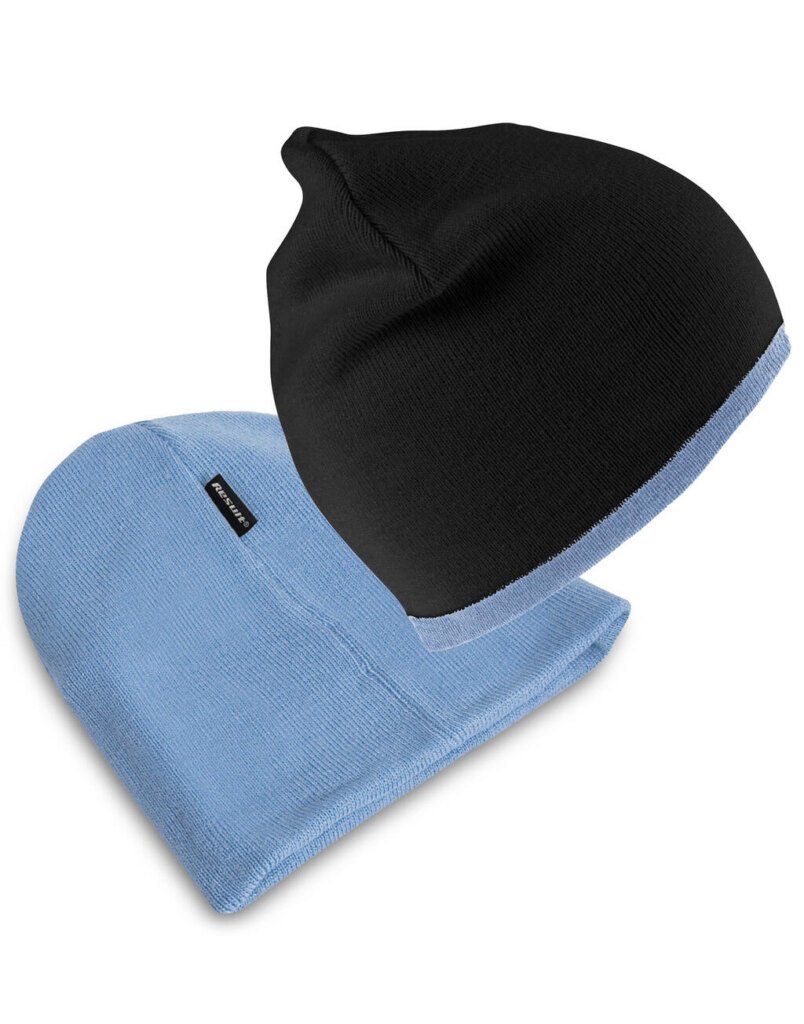 Result Winter Essentials švelni dvipusė kepurė be atraito