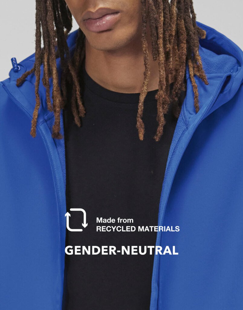 B&C Outerwear Reset 3Lr softshell striukė su gobtuvu