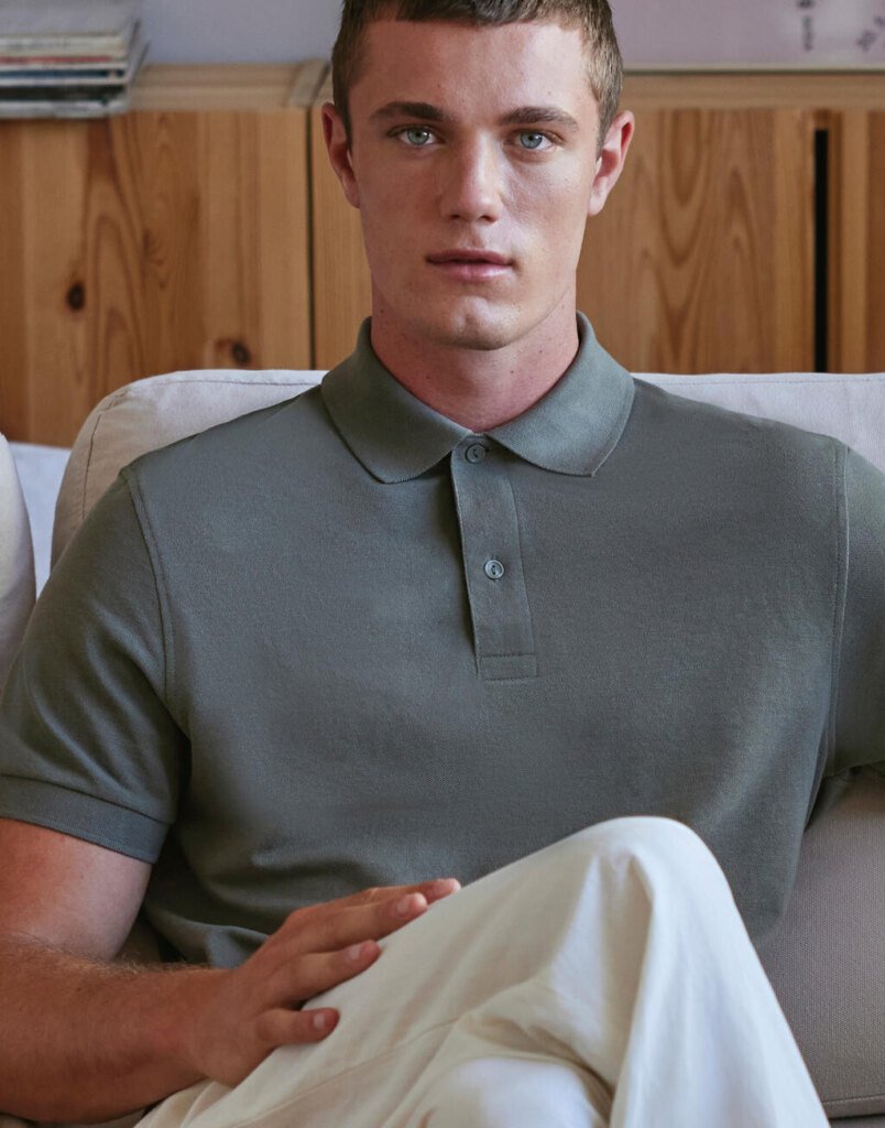 B&C My Eco Polo 65/35 polo marškinėliai