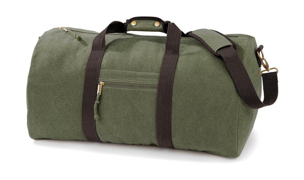 Quadra Vintage Canvas Holdall